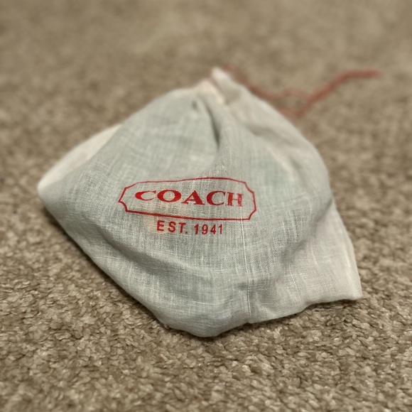 Genuine Teal Coach Leather Wallet - Picture 4 of 4